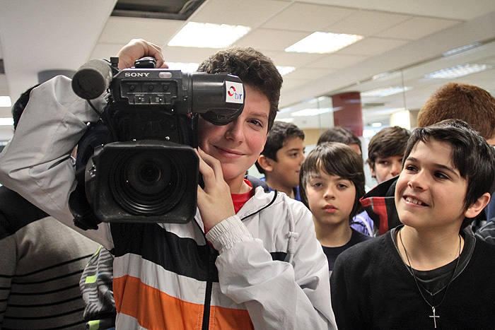 Alumnos de 2ÂºD de la ESO del Instituto Escultor Daniel